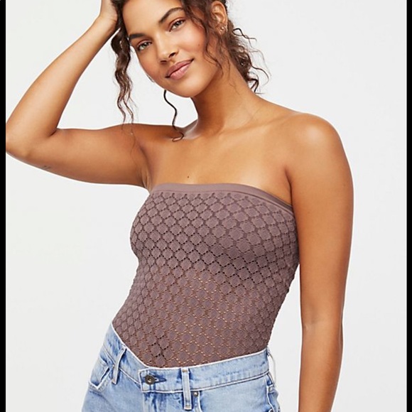 Free People Tops - 3/$15 Free People Honey Textured Tube Top